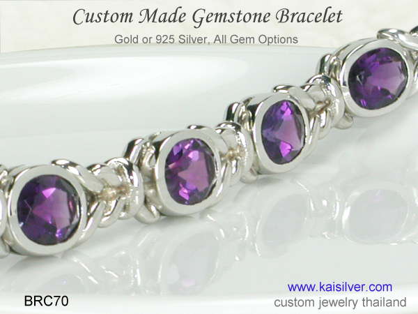 amethyst bracelet