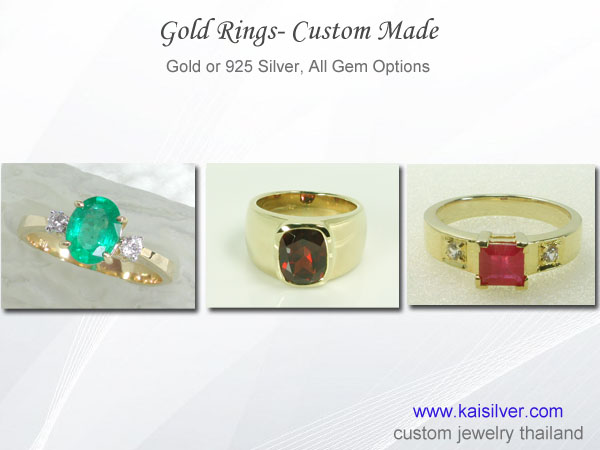 thailand jewelry gold rings