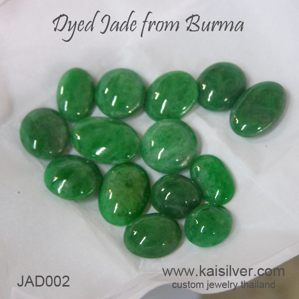 burma jade dyed
