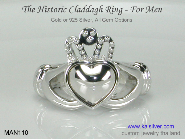 mens ring plain no gemstone 