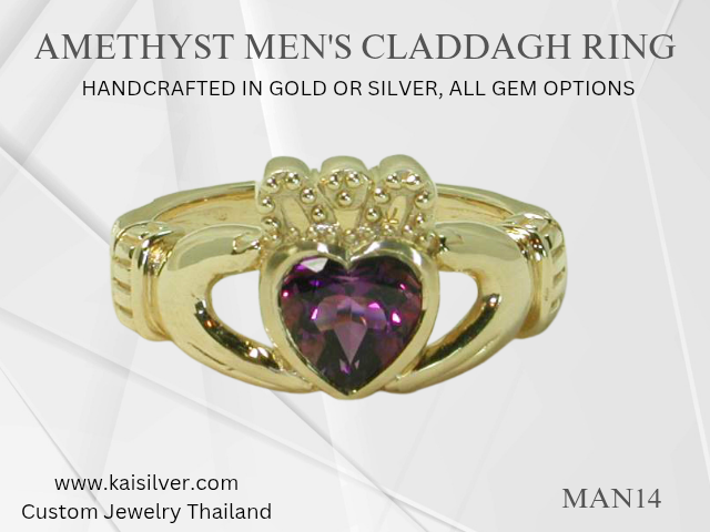 custom made rings claddagh