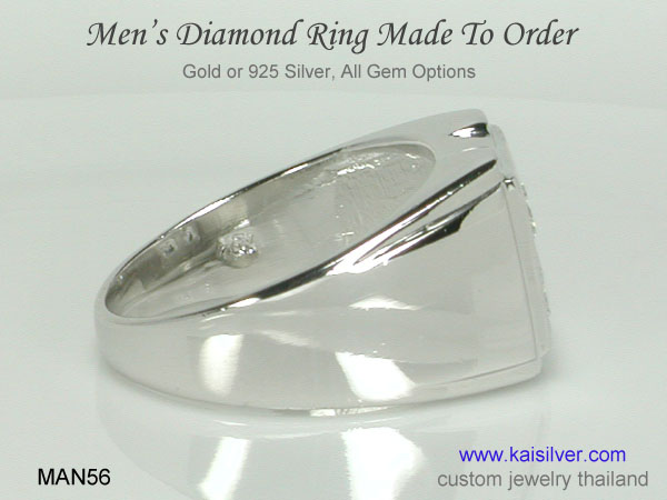 diamond gold ring menss