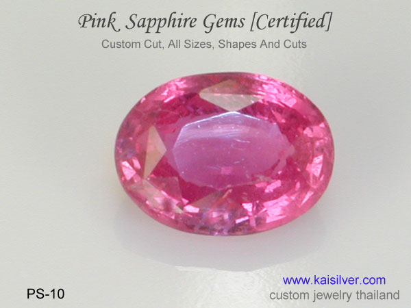 pink sapphire gemstone