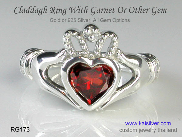 claddagh promise ring