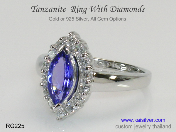 gemstone promise ring