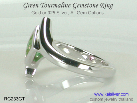 custom gemstone ring