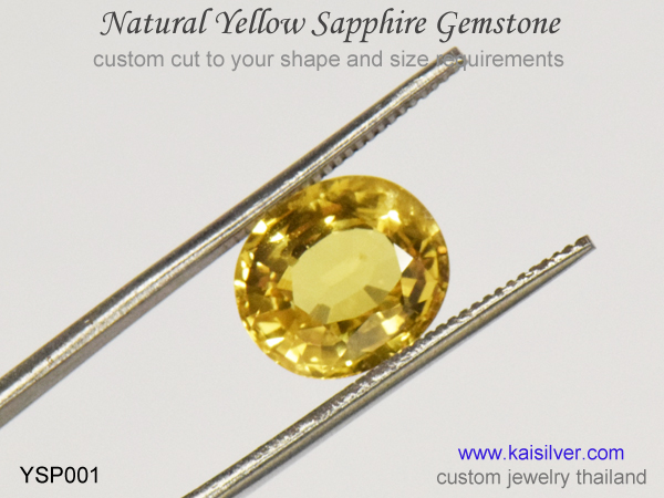 yellow sapphire gemstone
